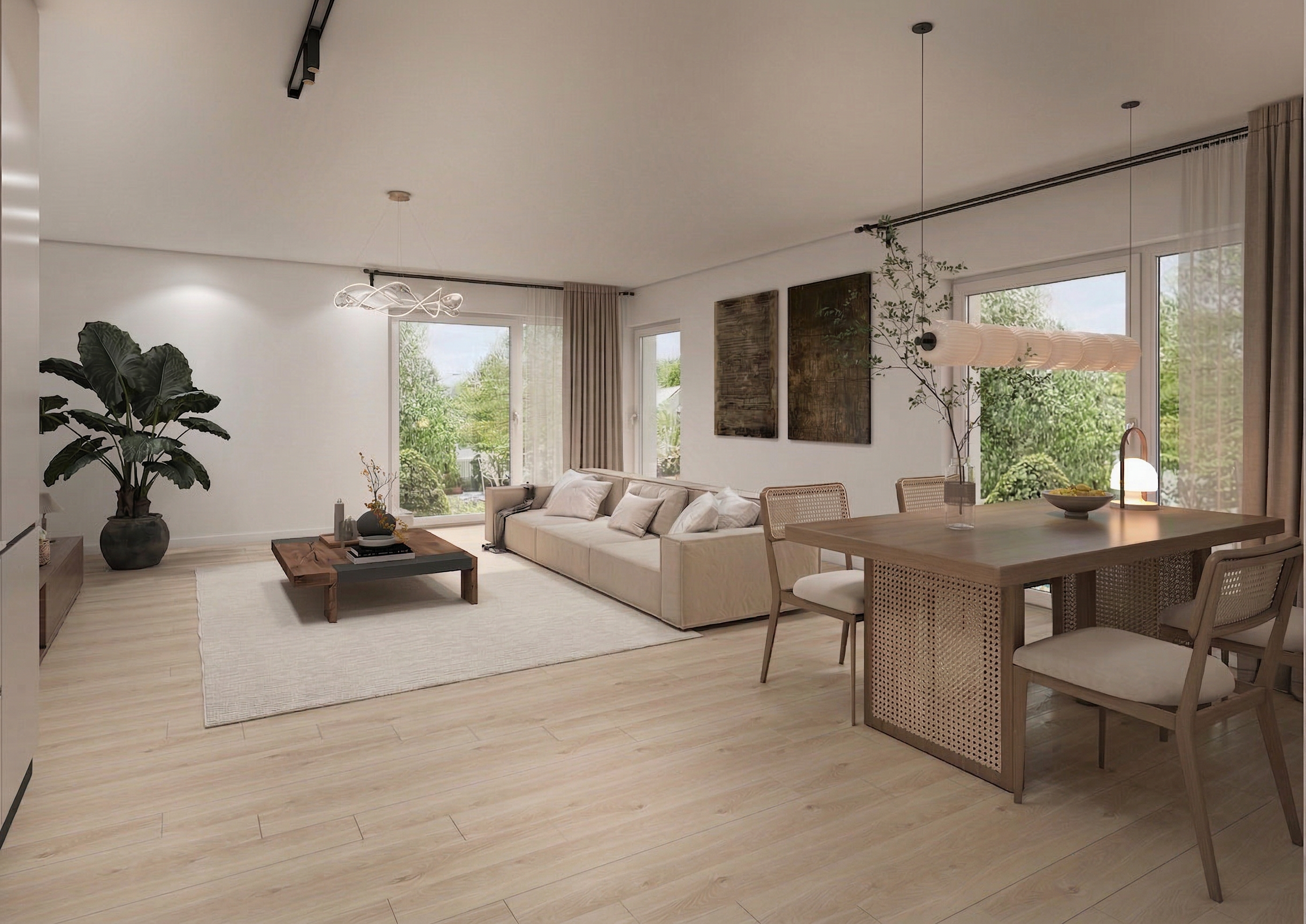 Haus A App1 Wohnzimmer3