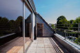 PROVISIONSFREI - Große Dachgeschosswohnung mit Blick ins Grüne - Abstellfläche Loggia