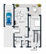 Vermietetes Zweifamilienhaus mit Garten und Garage in Hürth-Efferen - Erdgeschoss