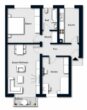 Moderne 3-Zimmer-Wohnung: Ruhige Lage, Loggia und Gemeinschaftsgarten in Hürth-Alstädten-Burbach - Grundriss