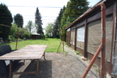 Großer Garten Ansicht 1 - 2-Zimmer-Erdgeschosswohnung mit Loggia, Einbauküche und eigenem Gartenparadies in Hürth-Efferen