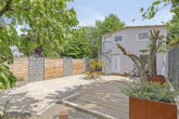 Hintere Terrasse - Modernes Einfamilienhaus – ideal für Mehrgenerationenwohnen in Hürth-Gleuel